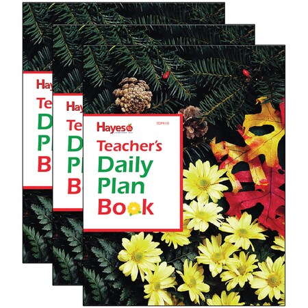 Hayes Teachers Daily Plan Book, PK3 TDP410